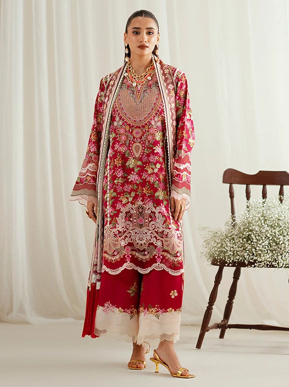 BIN ILYAS Embroidered Viscose Collection 2026 (1107-B)