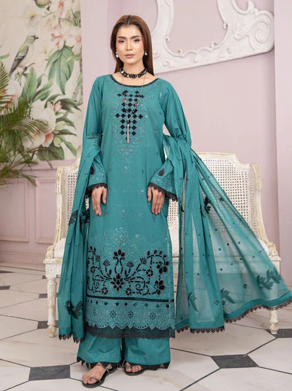 BISMILL by Aalaya Embroidered Lawn Collection 2026 Vol-01 (D-05)