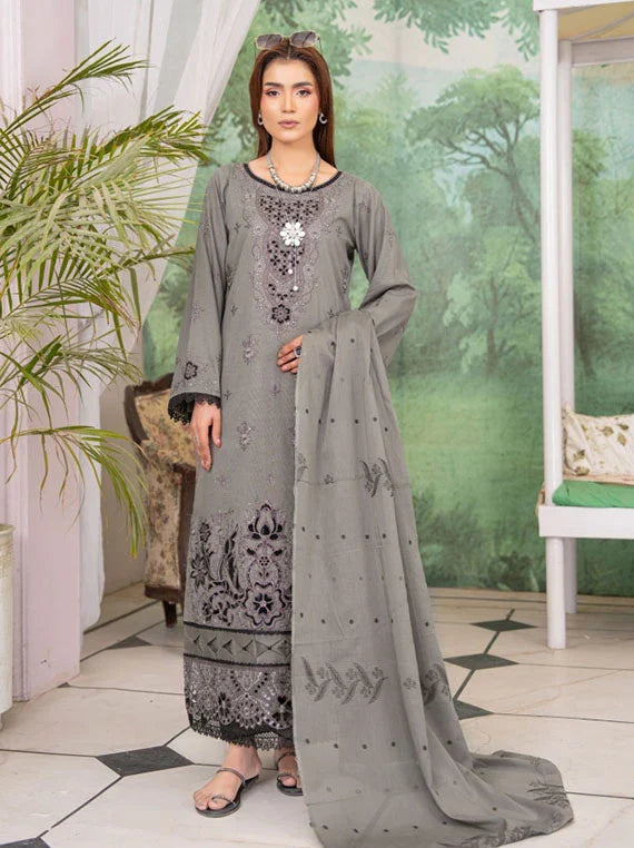 BISMILL by Aalaya Embroidered Lawn Collection 2026 Vol-01 (D-06)