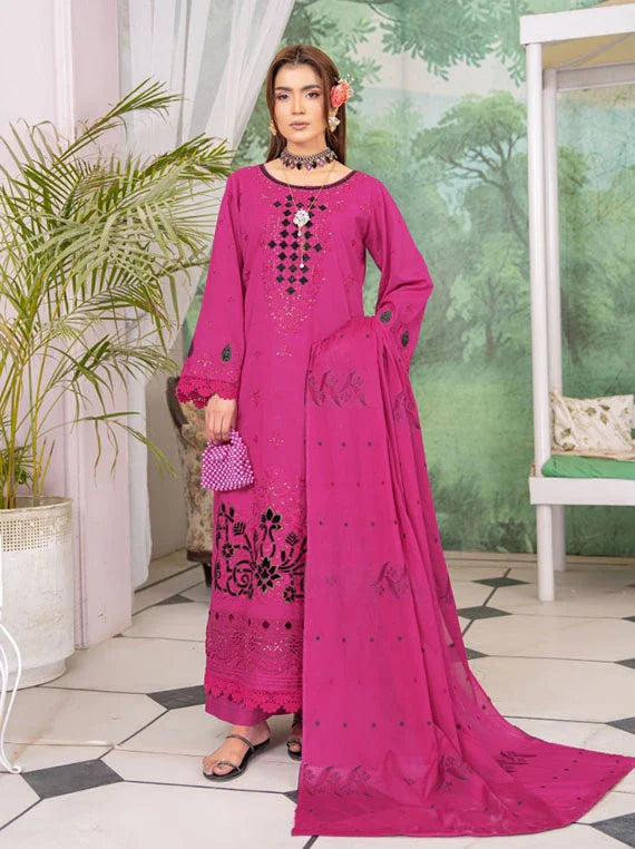 BISMILL by Aalaya Embroidered Lawn Collection 2026 Vol-01 (D-07)