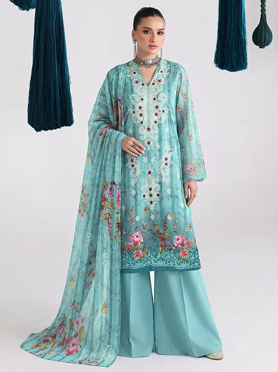 BLOSSOM By Fantak Staple Slub Unstitch Collection 26' Vol-1021 (D-05)