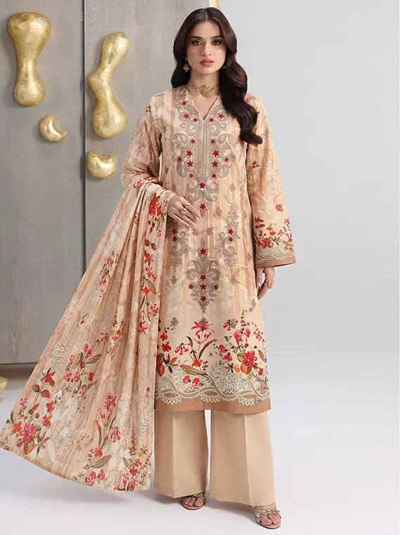 BLOSSOM By Fantak Staple Slub Unstitch Collection 26' Vol-1021 (D-10)