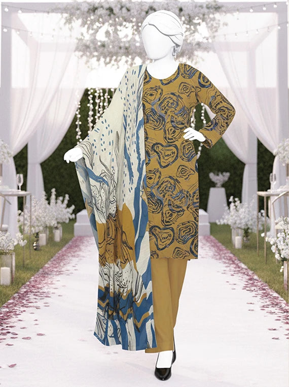 BULBUL by Abc Printed Slub Lawn Collection 2026 (D-05)