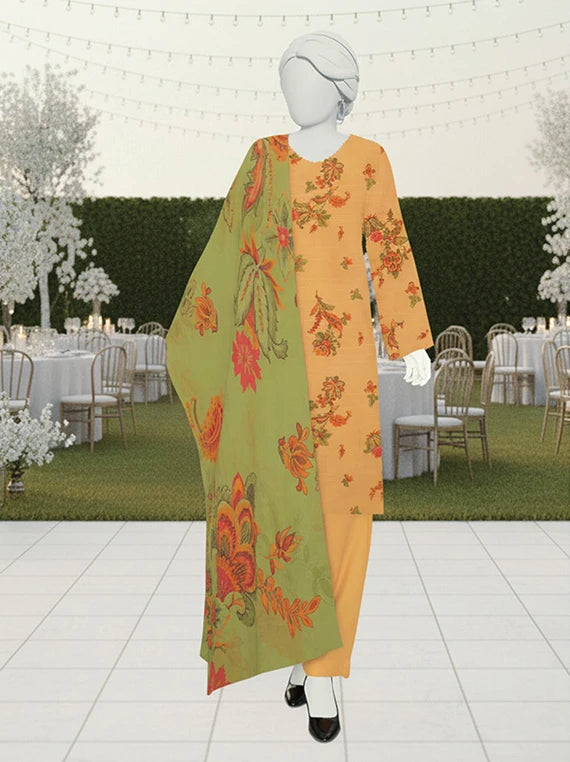 BULBUL by Abc Printed Slub Lawn Collection 2026 (D-10)