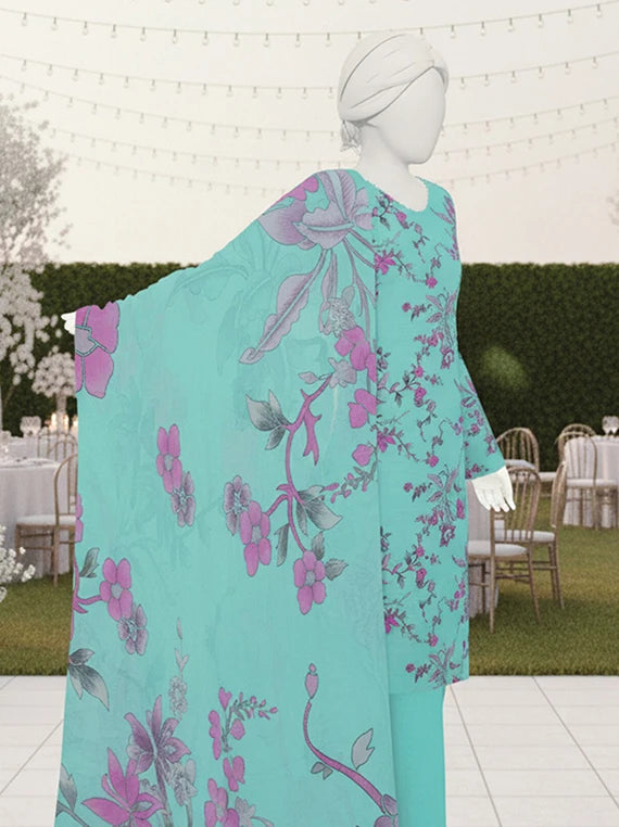 BULBUL by Abc Printed Slub Lawn Collection 2026 (D-14)