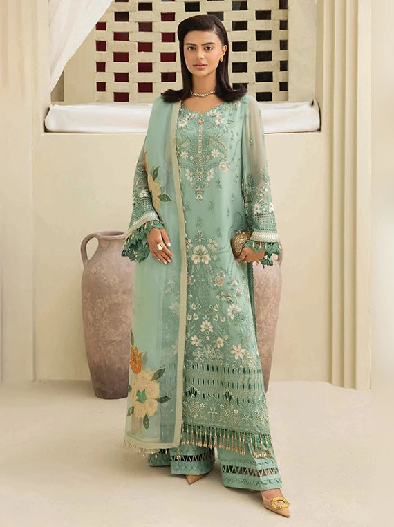 Baad-e-Saba by RAZAB Embroidered Chiffon Collection 2026 (RBS-01)