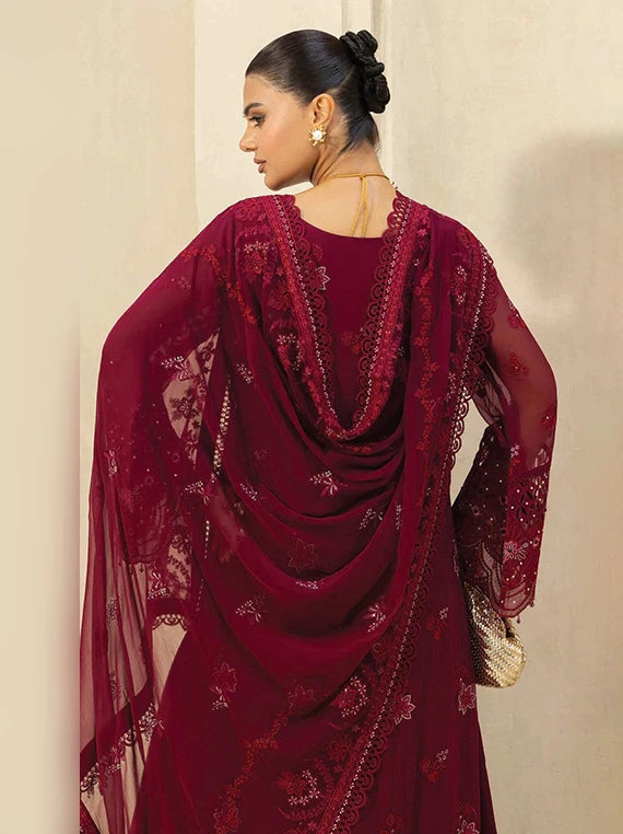 Baad-e-Saba by RAZAB Embroidered Chiffon Collection 2026 (RBS-02)