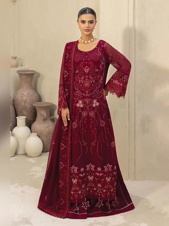 Baad-e-Saba by RAZAB Embroidered Chiffon Collection 2026 (RBS-02)