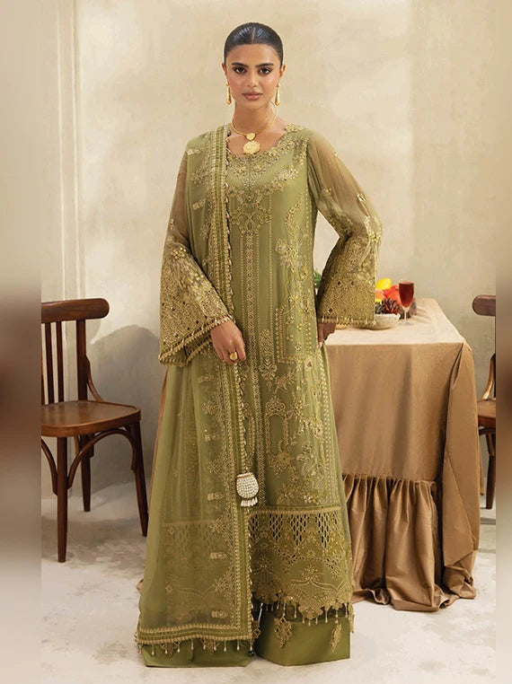 Baad-e-Saba by RAZAB Embroidered Chiffon Collection 2026 (RBS-03)