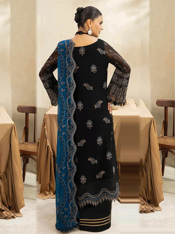 Baad-e-Saba by RAZAB Embroidered Chiffon Collection 2026 (RBS-04)