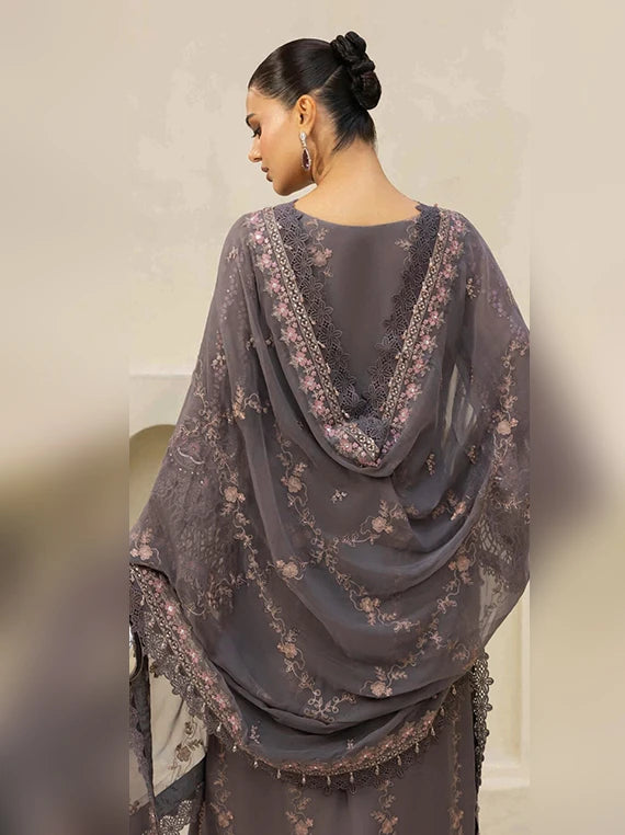 Baad-e-Saba by RAZAB Embroidered Chiffon Collection 2026 (RBS-05)