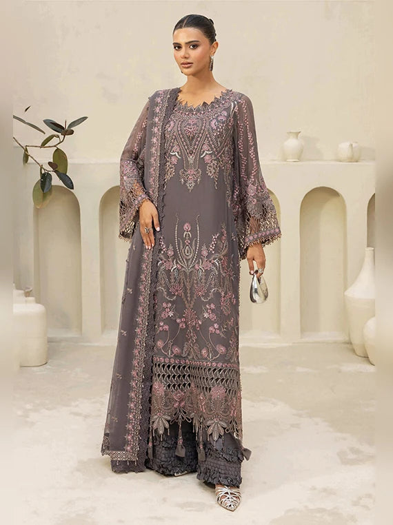 Baad-e-Saba by RAZAB Embroidered Chiffon Collection 2026 (RBS-05)