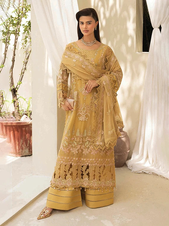 Baad-e-Saba by RAZAB Embroidered Chiffon Collection 2026 (RBS-06)