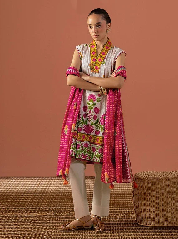 Bagheecha by Gul Ahmed Summer Lawn Collection 2026 (CL-62408)