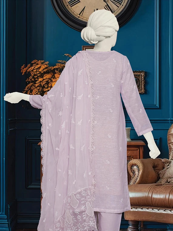 Bali Embroidered Slub Lawn By ABC 2026 Vol-26DB50 (D-08)