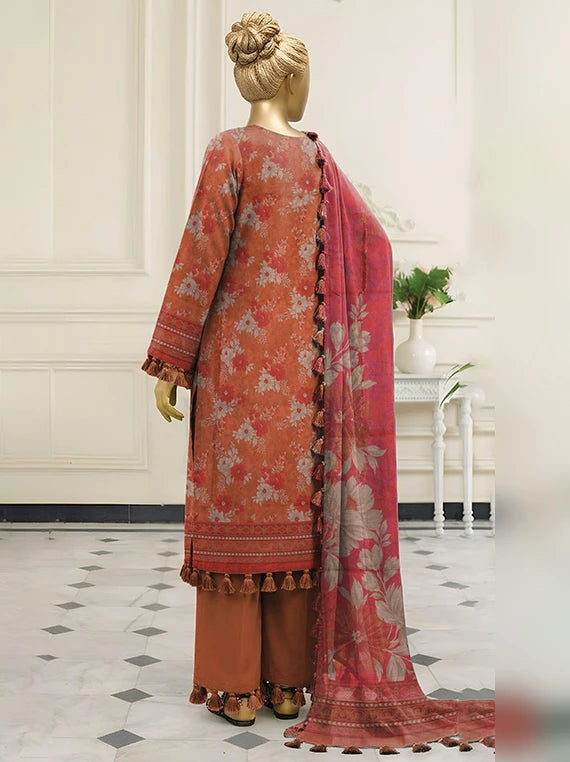 Bali by ABC Khaddar Zarri Unstitched Collectoin'26 Vol-02 (D-04)