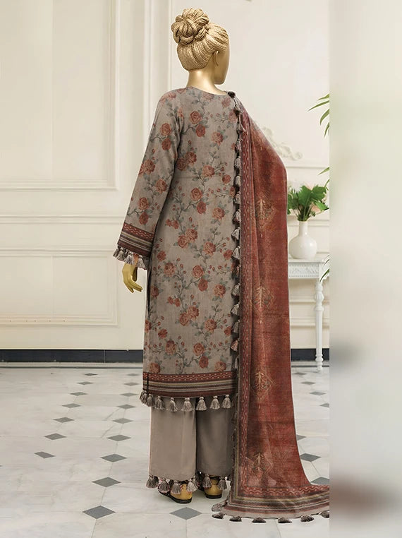 Bali by ABC Khaddar Zarri Unstitched Collectoin'26 Vol-02 (D-08)
