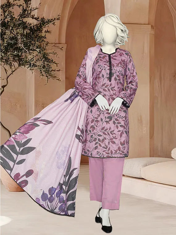 Bangash Printed Peach Zarri Collection 2025 By ABC (ABC-1104)