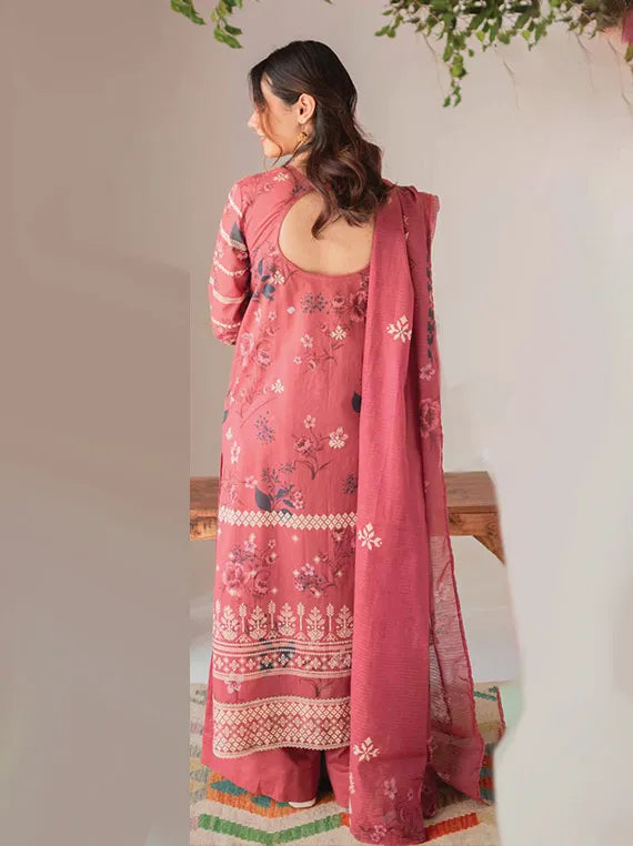 Bareeha Embroidered Lawn Collection 2024 By RashidTex (D-8672)