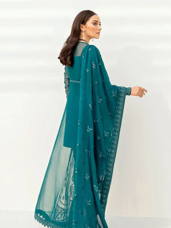 Baroque Chantelle Embroidered Net Chiffon Collection 2026 (Aspen)