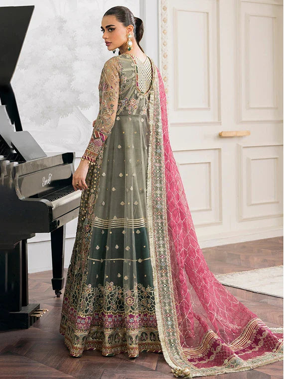 Baroque Chantelle Embroidered Net Chiffon Collection 2026 (CH12-02)