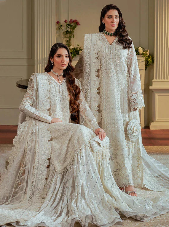 Baroque Chantelle Embroidered Net Chiffon Collection 2026 (CH13-02)