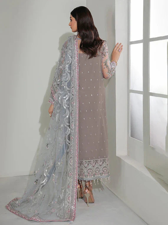 Baroque Chantelle Embroidered Net Chiffon Collection 2026 (SF-184)