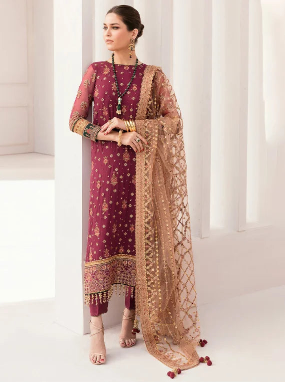 Baroque Chantelle Embroidered Chiffon Collection 2025