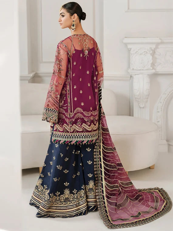 Baroque Chantelle Embroidered Net Collection 2025 (CH10-03)