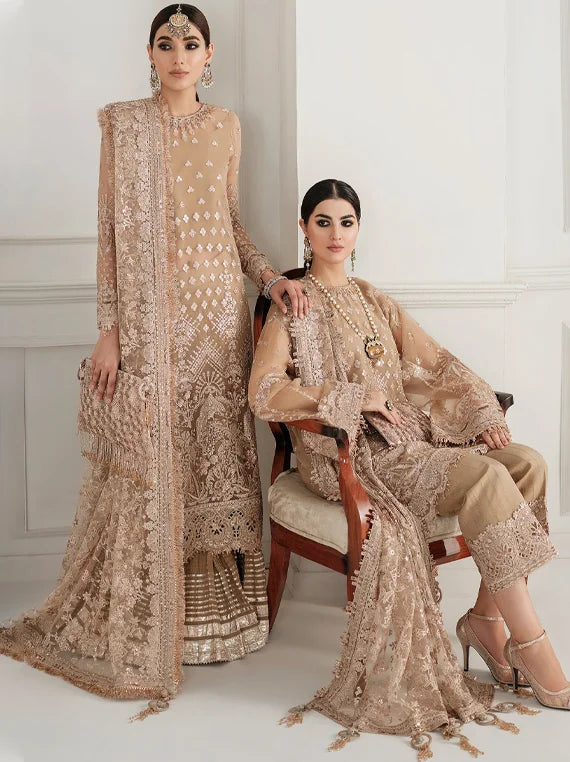 Baroque Chantelle Embroidered Net Collection 2025