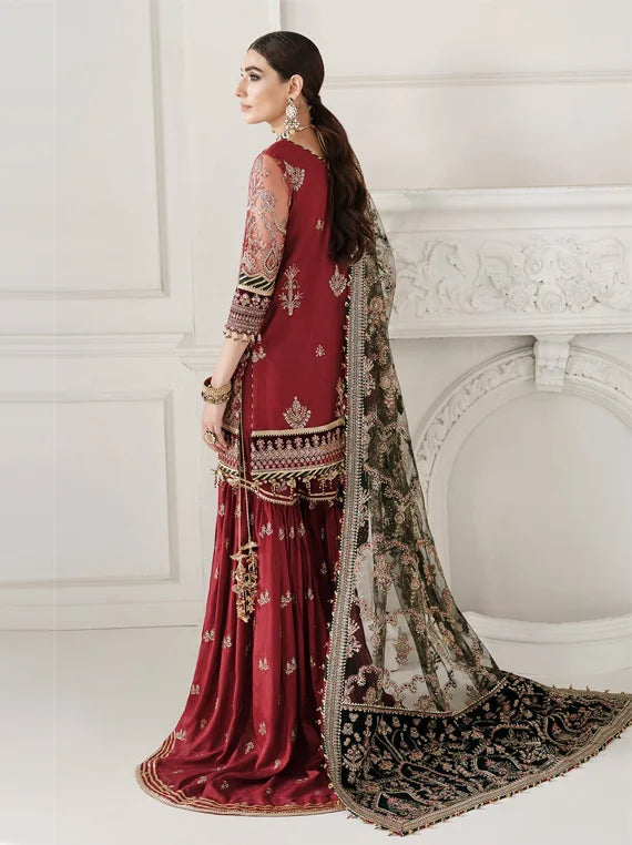 Baroque Chantelle Embroidered Net Collection 2025 (CH10-07)