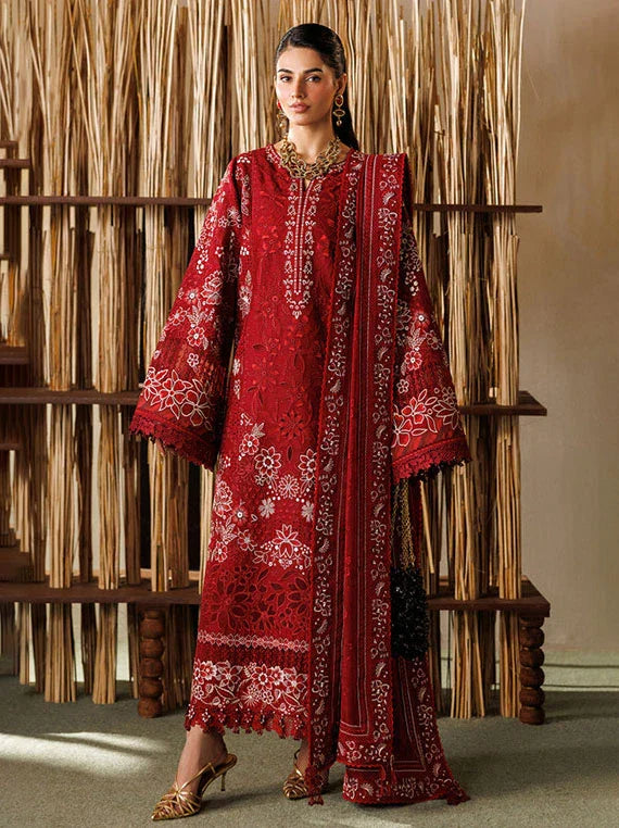 Baroque Luxury EID Lawn Collection 2026 (EL26-D05)