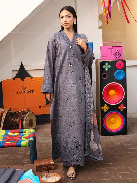 Basant by Florent Chikankari Collection 2026 (FBC-7B)