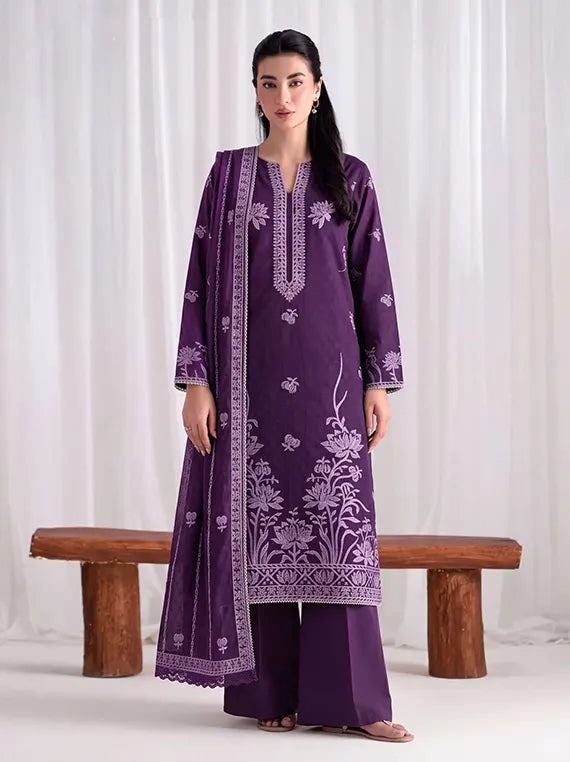 Bella Bilss by Fantak Unstitched Dobby Dhanak Collection'26 V-554 (D-01)