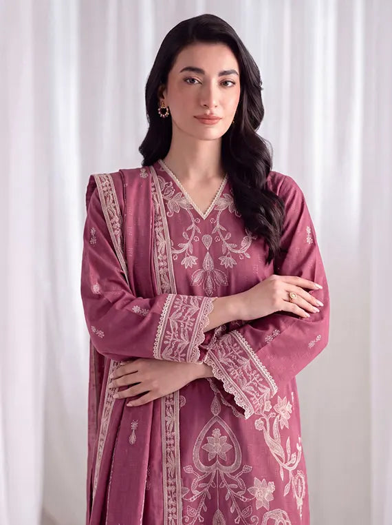 Bella Bilss by Fantak Unstitched Dobby Dhanak Collection'26 V-554 (D-06)
