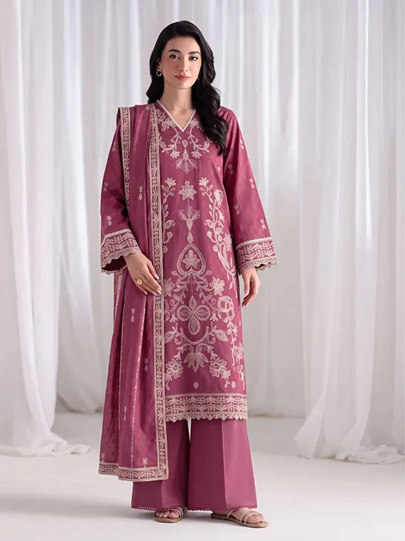 Bella Bilss by Fantak Unstitched Dobby Dhanak Collection'26 V-554 (D-06)