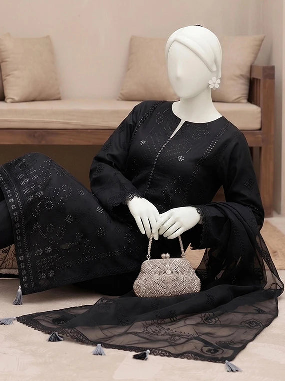 Bella by ABC Embroidered Karandi Unstitched Collection'26 V-05 (D-01)