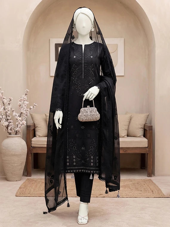 Bella by ABC Embroidered Karandi Unstitched Collection'26 V-05 (D-01)