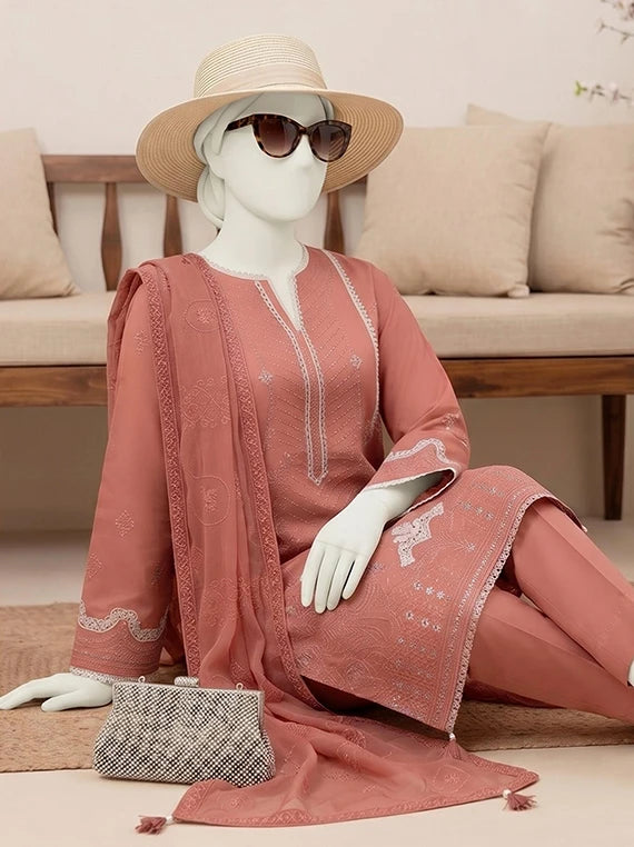 Bella by ABC Embroidered Karandi Unstitched Collection'26 V-05 (D-06)