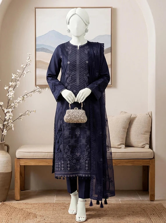 Bella by ABC Embroidered Karandi Unstitched Collection'26 V-05 (D-07)