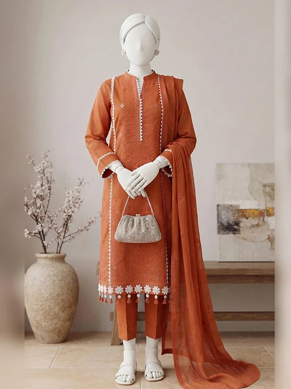 Bella by ABC Embroidered Karandi Unstitched Collection'26 V-05 (D-08)