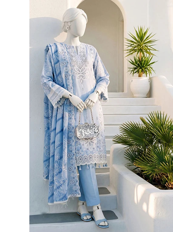 Bhanwar by ABC Winter Embroidered Slub Collection'26 (D-08)