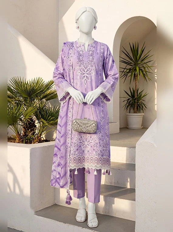 Bhanwar by ABC Winter Embroidered Slub Collection'26 (D-10)