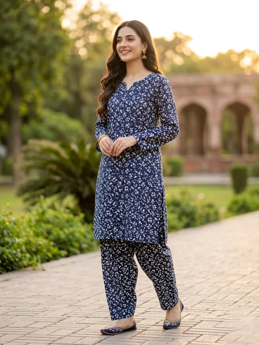Black And White Printed Lawn Edit 2026 Vol-FA47 (D-10)