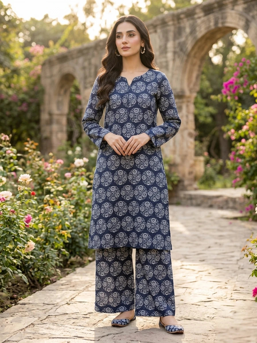 Black And White Printed Lawn Edit 2026 Vol-FA47 (D-15)
