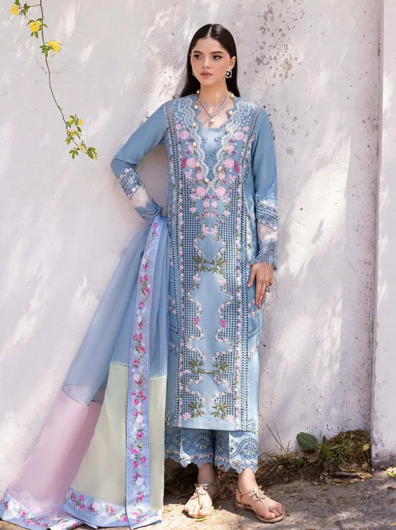 Bloom Saira Shakira Luxe Embroidered Lawn Collection 2025
