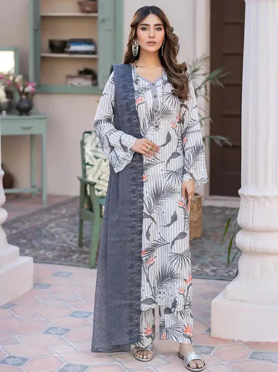 Bloom and Beyond Premium Lawn Collection 2025 (NK-PK-15)