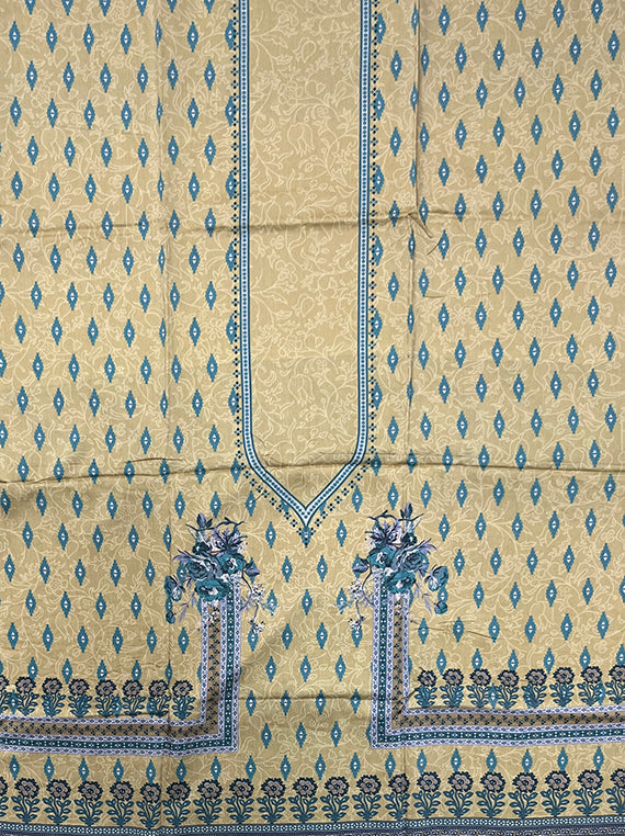 Bloomline All Over Printed Linen Shirt Edit Vol-SM104 (SM104-03)