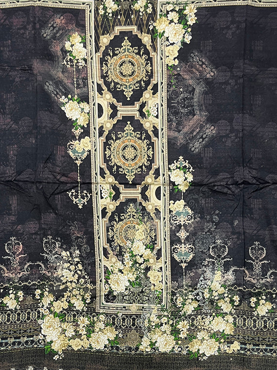 Bloomline All Over Printed Linen Shirt Edit Vol-SM104 (SM104-09)