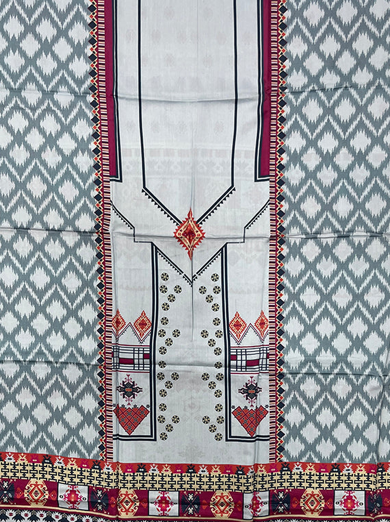 Bloomline All Over Printed Linen Shirt Edit Vol-SM104 (SM104-12)